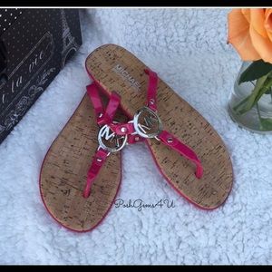 PRELOVED ✨ Michael Kors MK Charm Sandals